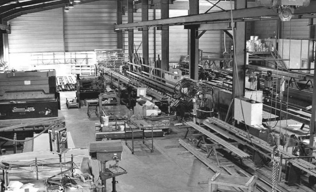 L Atelier De Fabrication Des Charpentes Metalliques